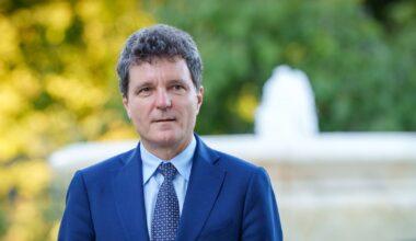 Nicușor Dan prezintă dosarul alegerilor prezidențiale din 2024 oficialilor europeni, la Copenhaga