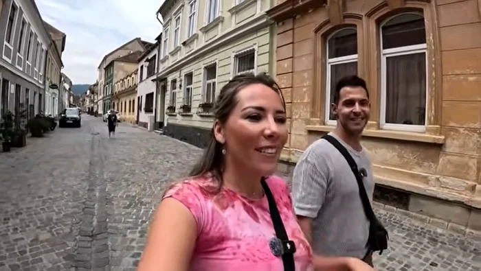 Justine și Nika au apreciat mult cele văzute în România. FOTO: Captură video