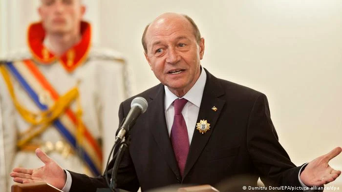 Fostul președinte Traian Băsescu FOTO: Arhivă