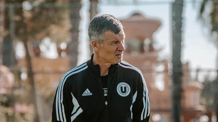 Ioan Ovidiu Sabău, antrenor la U Cluj  Foto/Facebook U Cluj