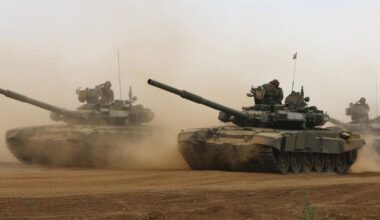 Divizia 90 Tancuri a Rusiei, cu aproximativ 25.000 de oameni și sute de tancuri T-90M, se îndreaptă spre orașul Zaporojie