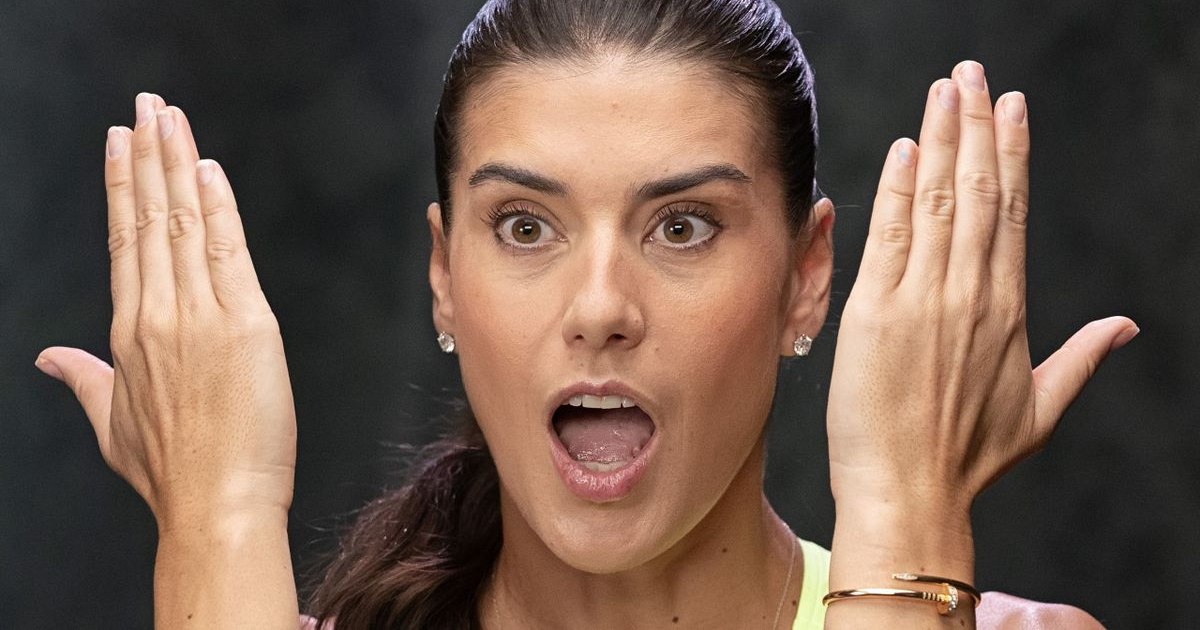 Sorana Cîrstea i-a dat cu terenul în cap letonei Jelena Ostapenko. Meciul a durat cât o repriză de fotbal