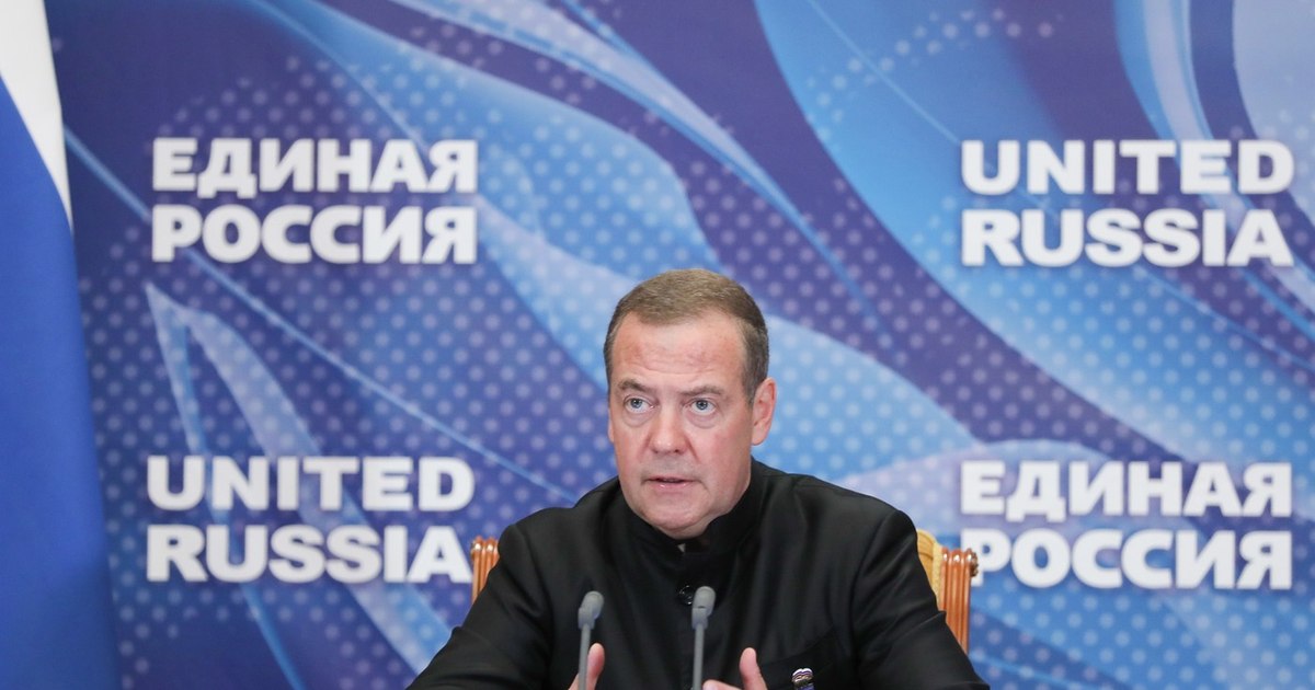 Medvedev a declarat că europenii trebuie să simtă pe propria piele pericolul războiului: „Să tremure ca niște animale conduse la abator”
