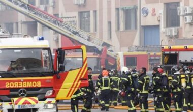 Un imobil s-a prăbușit în centrul Madridului. Sunt muncitori dați dispăruți și persoane rănite