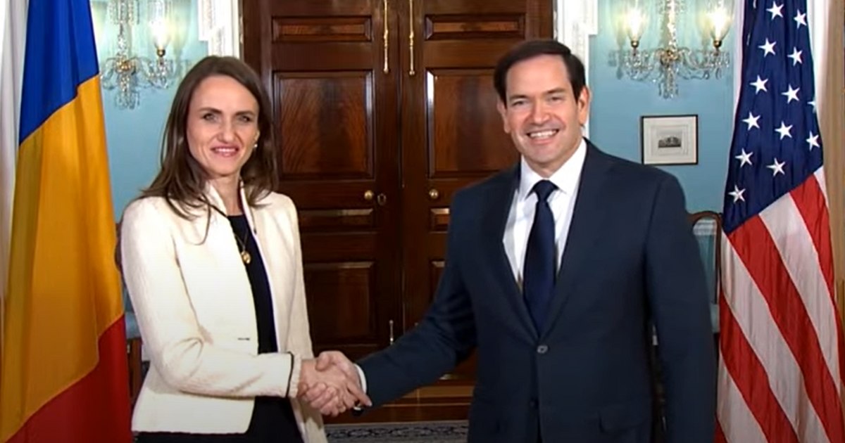 Ministrul Afacerilor Externe, Oana Țoiu, s-a întâlnit la Washington cu Marco Rubio. Principalele teme discutate