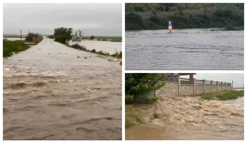 Inundații în județul Constanța FOTO Meteoplus / Facebook