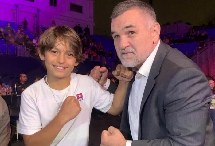 Leonard Doroftei, alături de Arturo Gatti Jr  Foto/Facebook