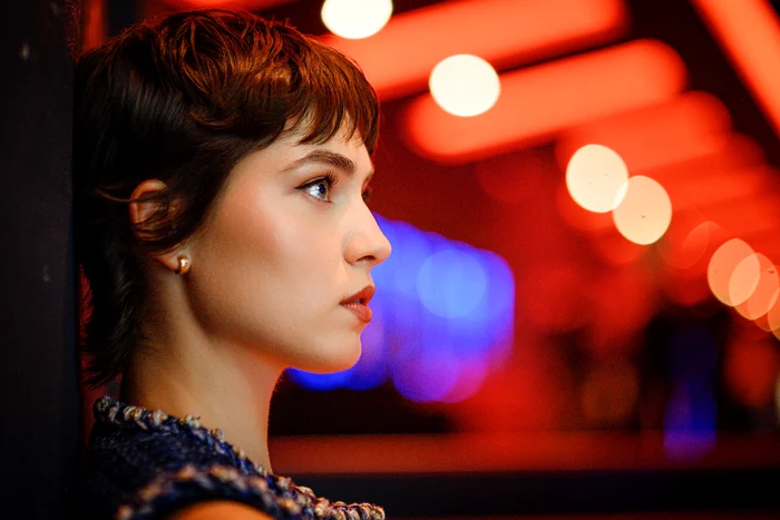 Anamaria Vartolomei, una dintre protagoniștii filmului „Jaful secolului“. FOTO: Doria Drăgușin