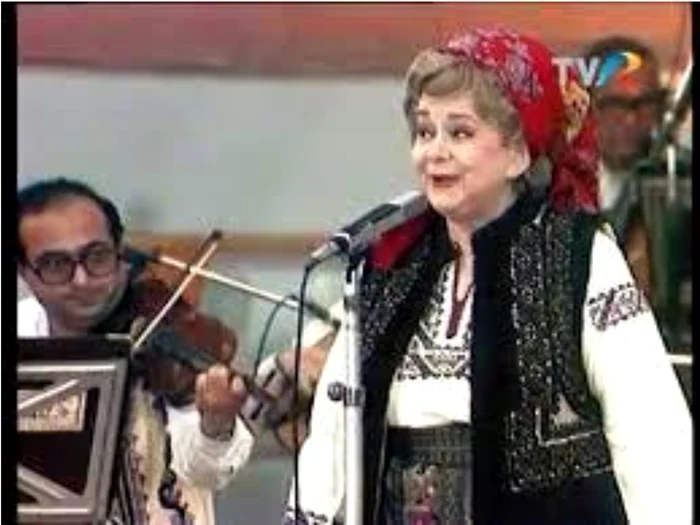 Angela Moldovan la ultimul său spectacol, din 2008, la Iași/FOTO: TVR