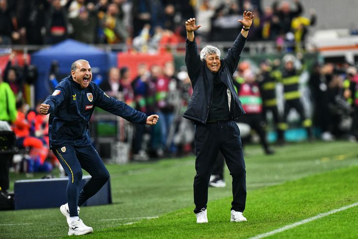 Mircea Lucescu / România - Austria, preliminariile Campionatului Mondial / FOTO: GSP.ro