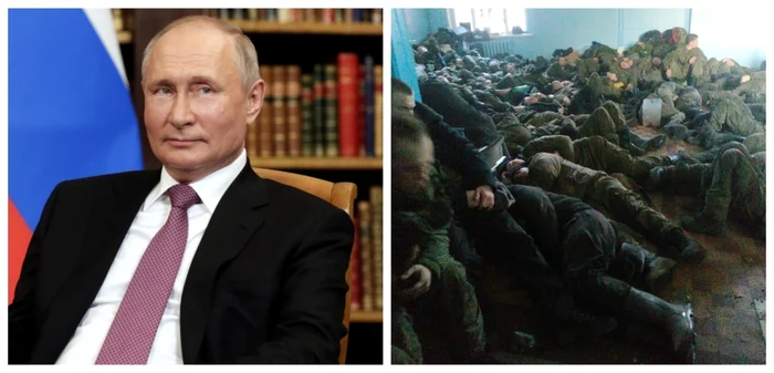 Putin poate trimite rezerviştii pe front, potrivit unei noi legi. FOTO: colaj EPA-EFE - Profimedia
