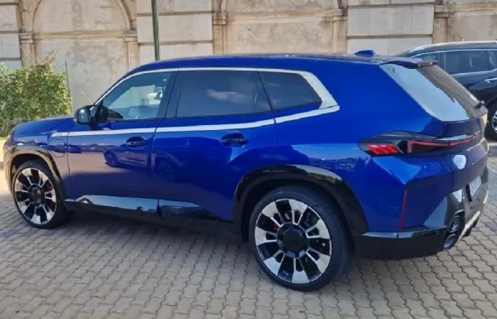 Mașina condusă de deputatul AUR Eduard Virgil Koler FOTO: Captură video / Snoop