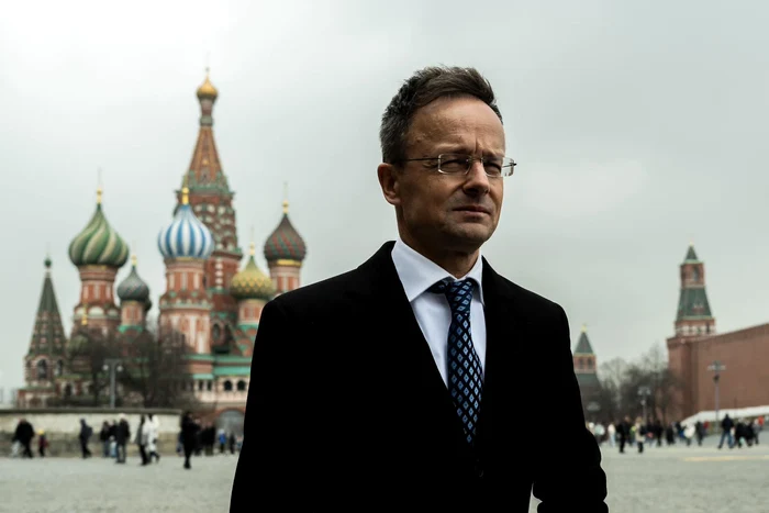 Peter Szijjártó la Moscova. FOTO: Facebook