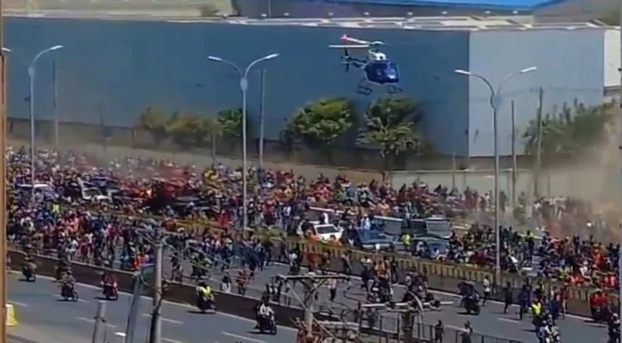 Proteste în capitala Kenyei. Captură X 