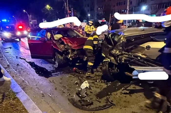 Accident grav în București FOTO: Info Trafic București și Ilfov/FB