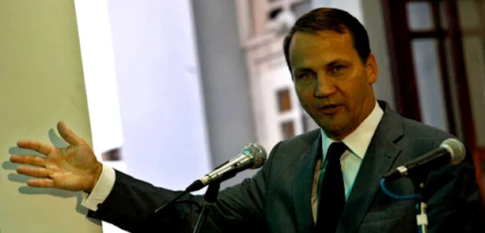  Ministrul polonez de Externe, Radoslaw Sikorski/ FOTO:Arhiva