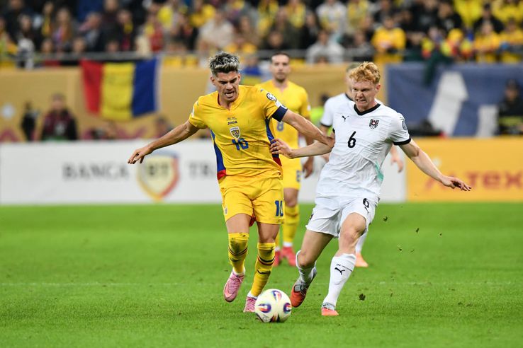 Ianis Hagi în România - Austria, preliminariile Campionatului Mondial / FOTO: GSP.ro