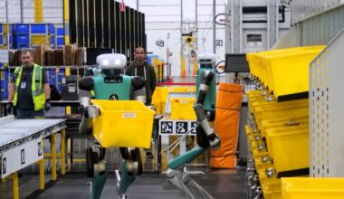 Amazon va înlocui 600.000 de angajați americani cu roboți, pe fondul crizei din industria tehnologică