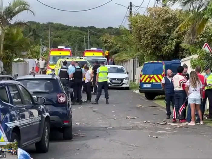 FOTO: Captură video Facebook Linfo.re