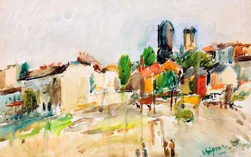 Pictură de Lucian Grigorescu/FOTO: Artindex