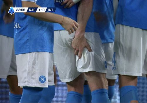 Napoli - Inter, Kevin de Bruyne s-a accidentat dupa ce a deschis scorul. Foto: capturi X