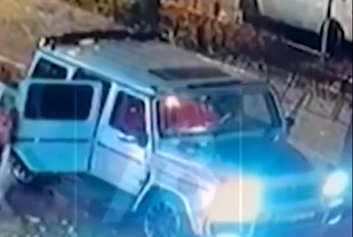 Incidentul s-a petrecut în apropierea unui magazin de lux  Foto/TikTok