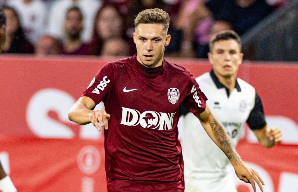 CFR Cluj, anunț despre transferul lui Louis Munteanu la FCSB