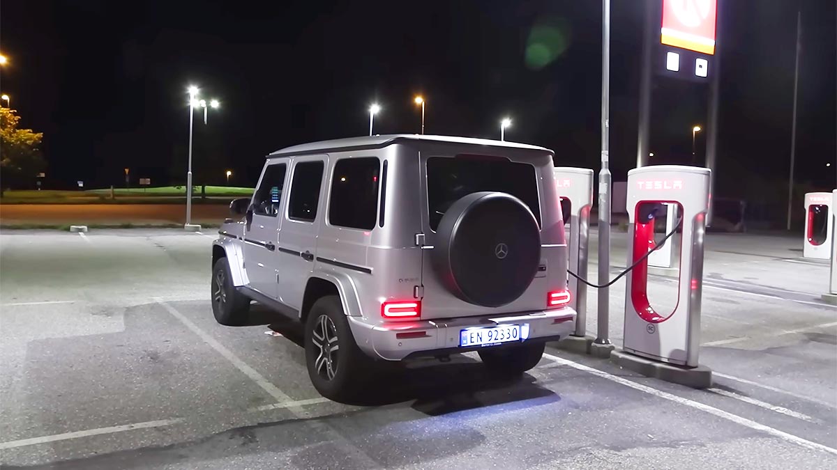 (VIDEO) Un youtuber din Norvegia a descoperit că Mercedes G-Class electric are un consum uriaş chiar şi atunci când e condus în ritm moderat pe autostradă | PiataAuto.md