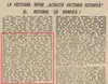 Facsimil ziarul Sportul, cu declarațiile lui Mircea Lucescu după victoria istorică împotriva Italiei (1-0) din 1983