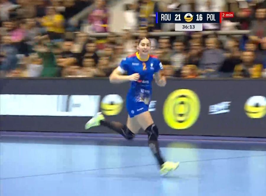 România bate clar Polonia și devine mare favorită la Final Four-ul din EHF Euro Cup » Euforie totală cu peste 4.000 de suporteri la Craiova