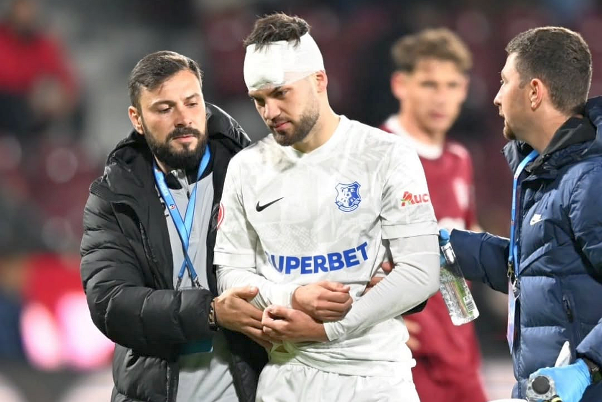 Verdict DUR după ciocnirea violentă din CFR Cluj