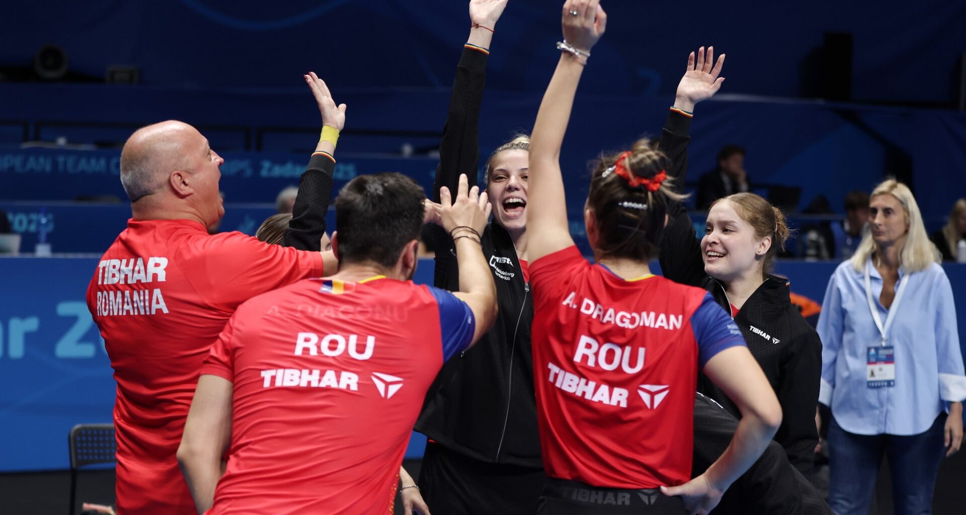 Campionatele Europene de tenis de masă. „Naționalele” au luat argintul