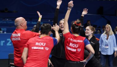 Campionatele Europene de tenis de masă. „Naționalele” au luat argintul