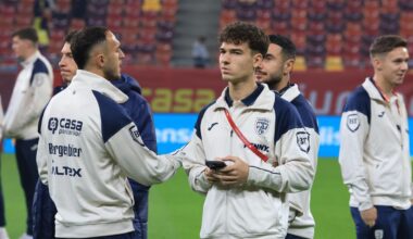 „După ce a bifat primele minute”