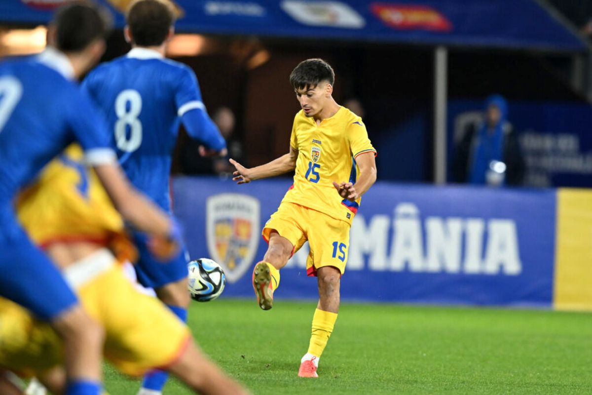 România U21 - Cipru U21, un nou pas către Euro din 2027 » Musi s-a accidentat, după o intrare dură, care ar fi trebuit sancționată cu „roșu”