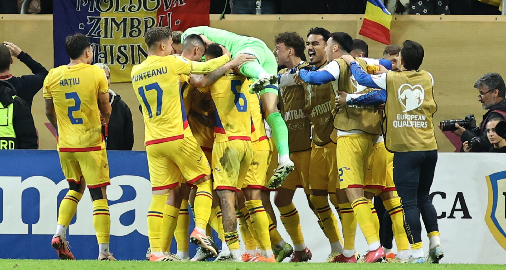 A câștigat o mașină Dacia Logan după ce România a învins-o pe Austria