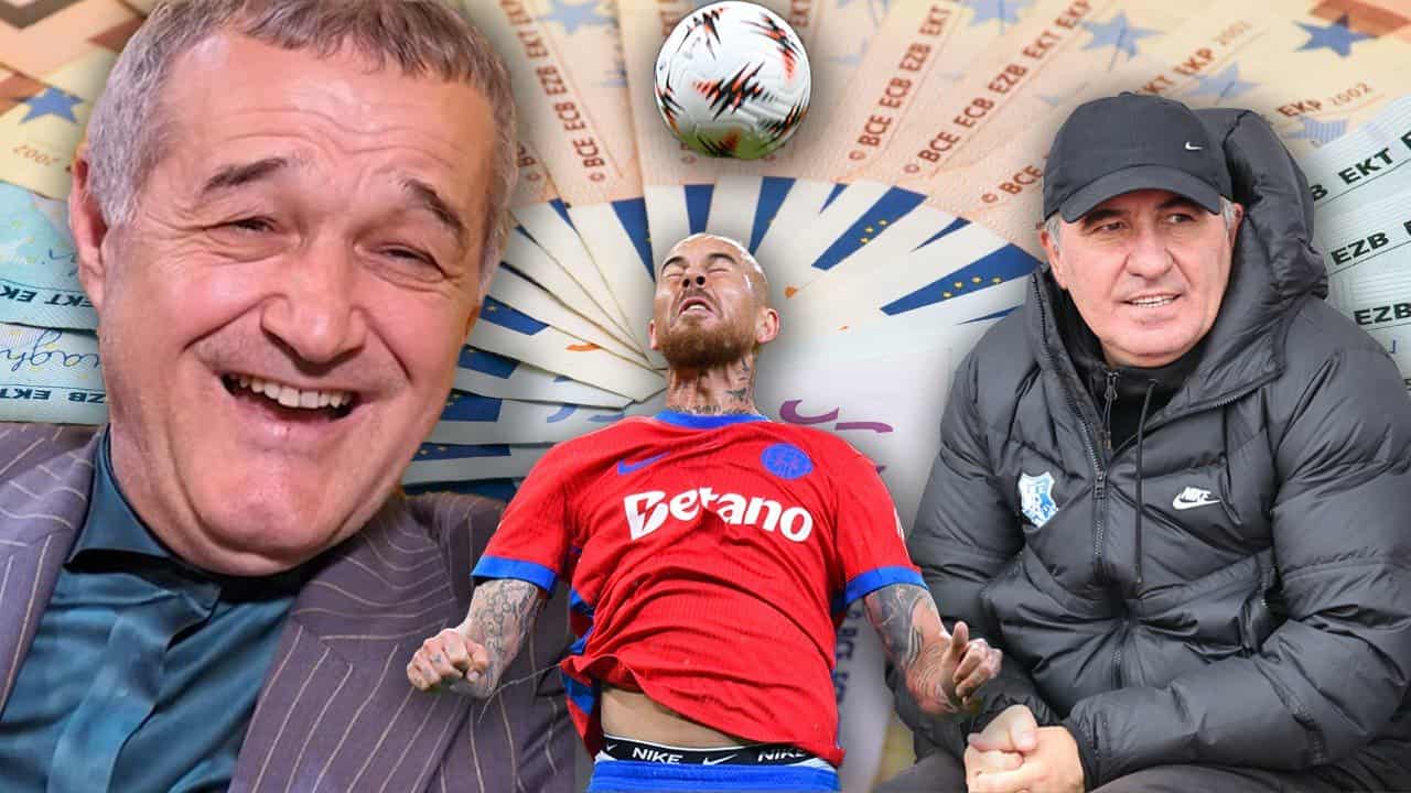 Afacerea Denis Alibec. Ia un munte de bani de la Gigi Becali şi revine ca salvator la Gică Hagi: „Îi plăteşte tot contractul”