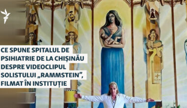 Ce spune Spitalul de Psihiatrie de la Chișinău despre videoclipul solistului „Rammstein”, filmat în instituție