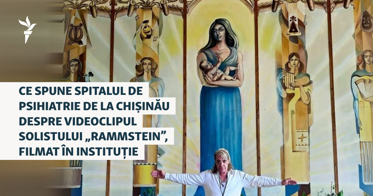 Ce spune Spitalul de Psihiatrie de la Chișinău despre videoclipul solistului „Rammstein”, filmat în instituție