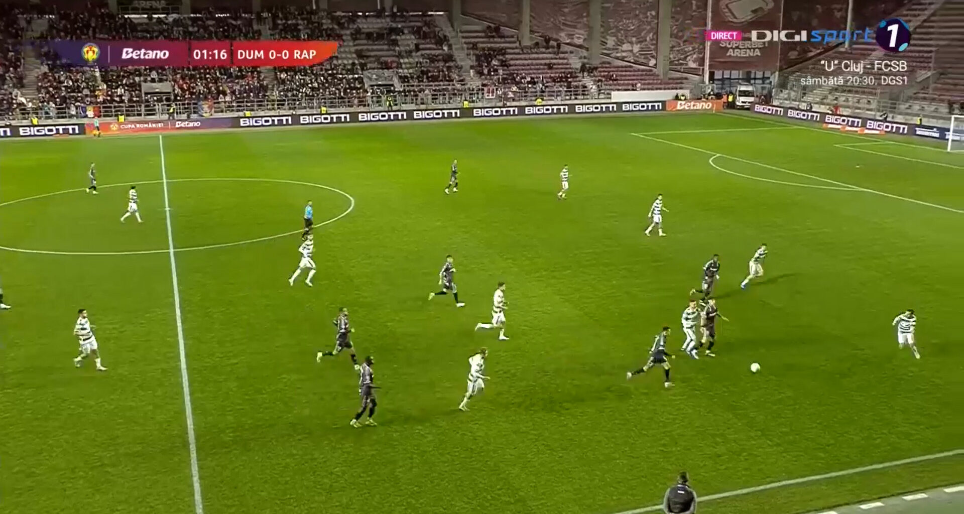 CSC Dumbrăvița - Rapid București Live Text Online, de la ora 21:00, în Grupa A din Cupa României