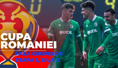 Ultimele meciuri din etapa 1 a fazei grupelor Cupei României, ediția 2025-2026