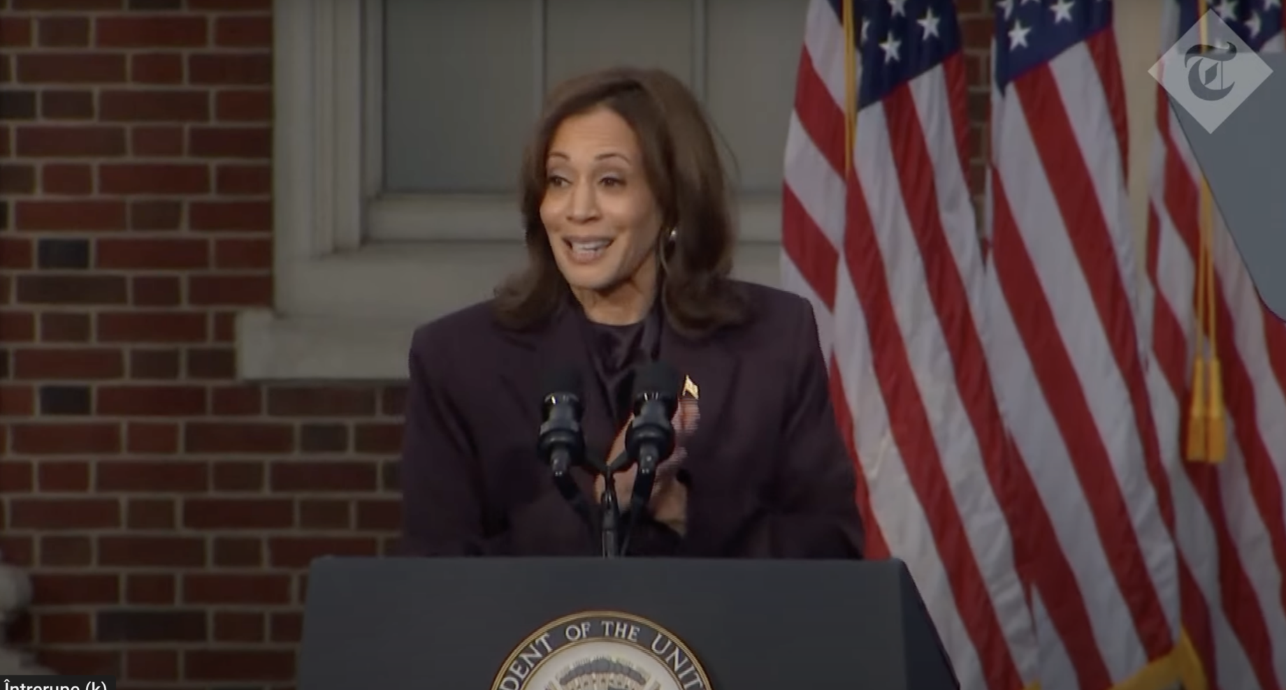 Kamala Harris spune că ar putea candida din nou la Casa Albă