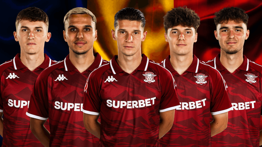 Cinci jucători ai Rapidului, convocați la loturile naționale ale României