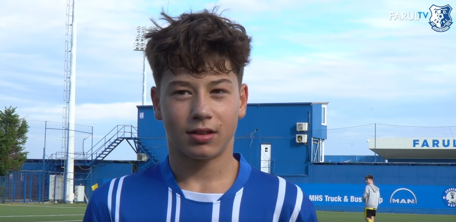 Cu fotbalul scris în ADN, fiul lui Sabin Ilie și, totodată, nepotul lui Adrian Ilie face senzație pentru echipa lui Gică Hagi, la doar 14 ani