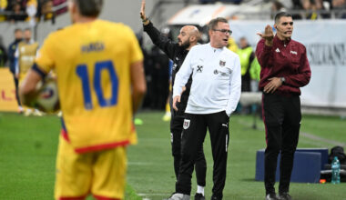 Cum și-a făcut apariția Ralf Rangnick la conferința de presă după România