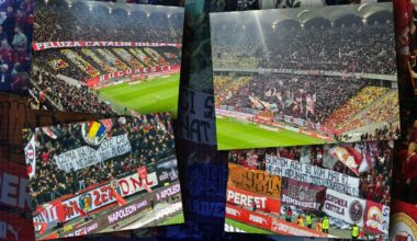 giuleștenii s-au impus și în tribune! 7000 de fanatici alb-vișinii au dominat vocal aproape 30.000 de dinamoviști