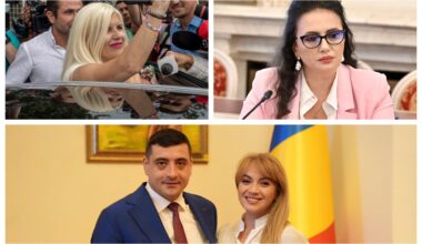 Elena Udrea si Laura Gherasim si George Simion si Simona Uscov