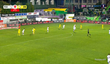 FC Argeș - Dinamo București 1-1, în etapa 14 din Superliga