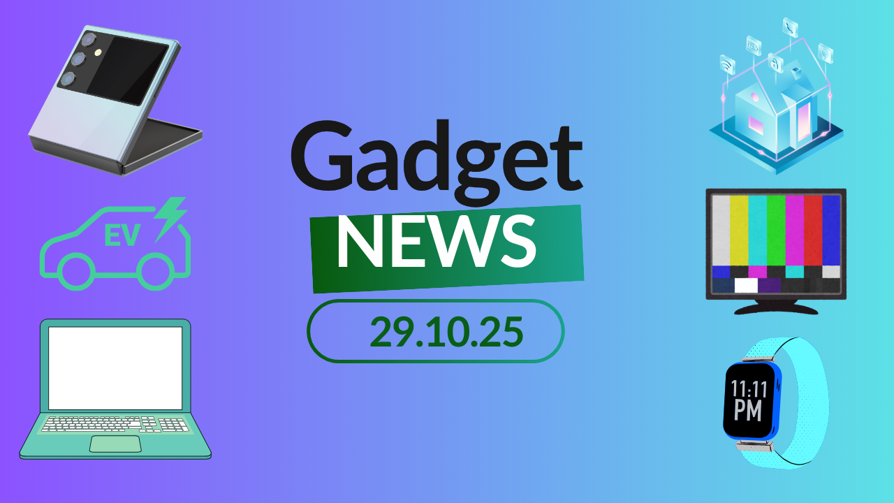 Gadget News 📰  - 29.10.25 (Galaxy Z TriFold ar putea fi lansat în 2025, Huawei Mate 70 Air la bursa zvonurilor, Apple la borna a 4 trilioane dolari etc)