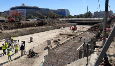 Hanul lui Manuc, lucrări Planșeul Unirii, 28 august 2025